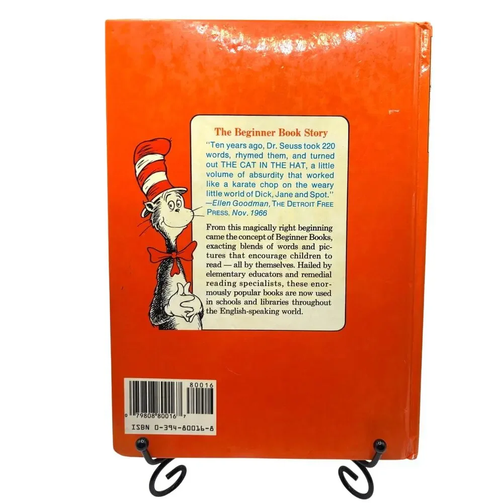 Vintage 1988 Green Eggs and Ham Book by Dr. Seuss, Hardcover